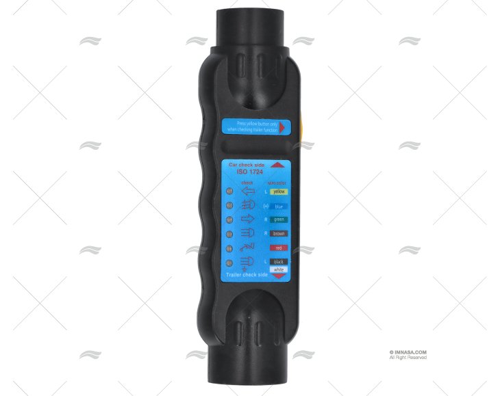 TESTADOR CONEX.  7 PINOS REBOQUE 12V
