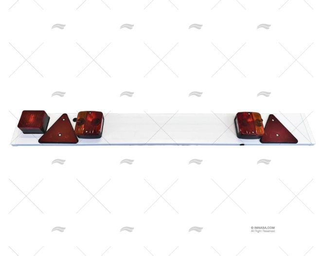 LIGHT KIT TRAILER PLATE 1.22m