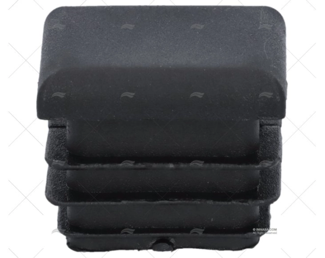 TAMPA PVC QUADRADO 25x25mm (10u)