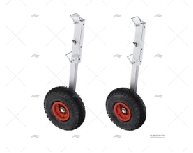 FOLD-AWAY SLIP WHEELS 136kg.