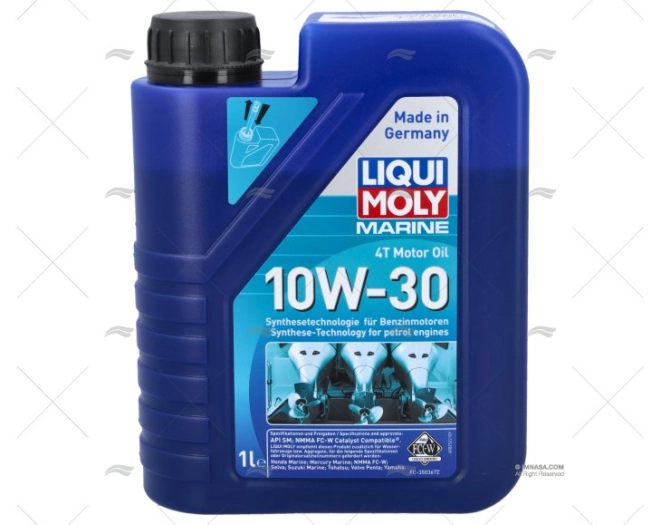 ÓLEO 10W 30 LIQUI MOLY MOTOR 1L