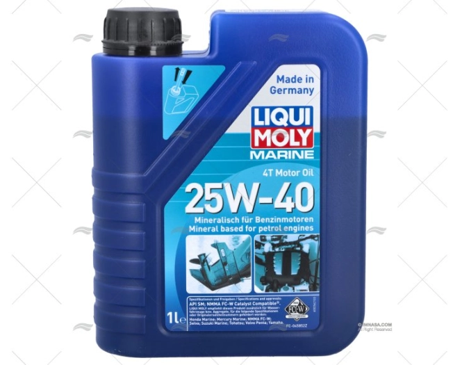 ÓLEO MOTOR 4T 25W-40 1L LIQUI MOLY ÓLEO MOTOR 4T 25W-40 1L LIQUI MOLY