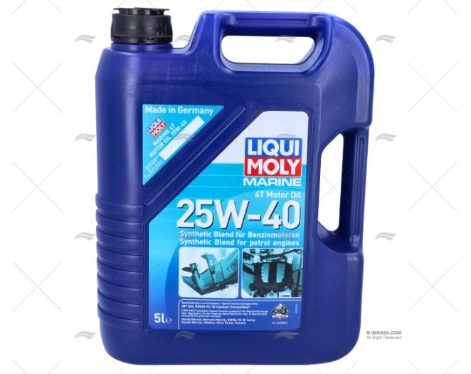 ÓLEO 25W 40 LIQUI MOLY  5L