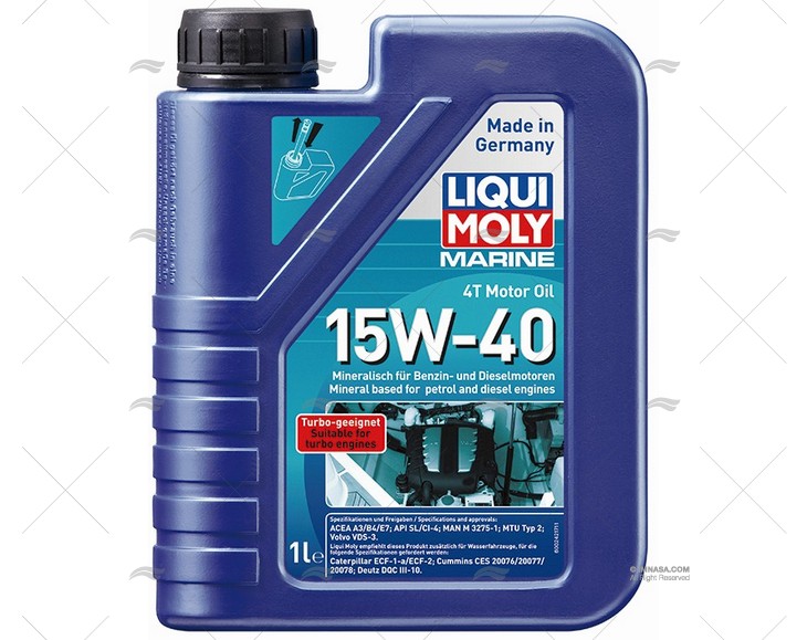 ACEITE MOTOR 15W-40   1L