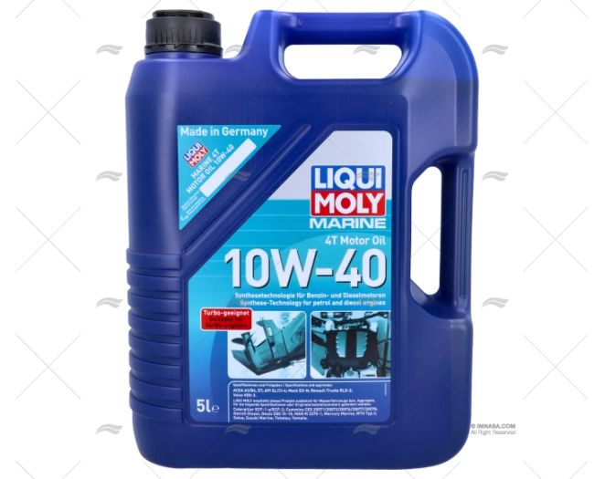 ACEITE 10W 40 LUQUI MOLLY MOTOR 5L LIQUI MOLY