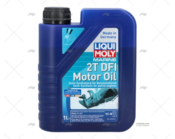 ÓLEO TC-W3 2T 1L 100% SINTÉTICO LIQUI MOLY