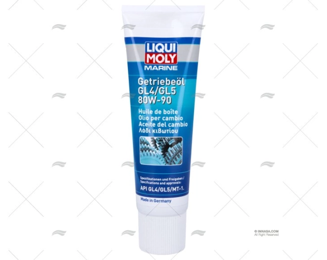 LUBRIFICANTE INGRANAGGI 80W-90 250ml LIQUI MOLY