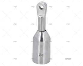TERMINALE CAPOTTINA INOX 22mm