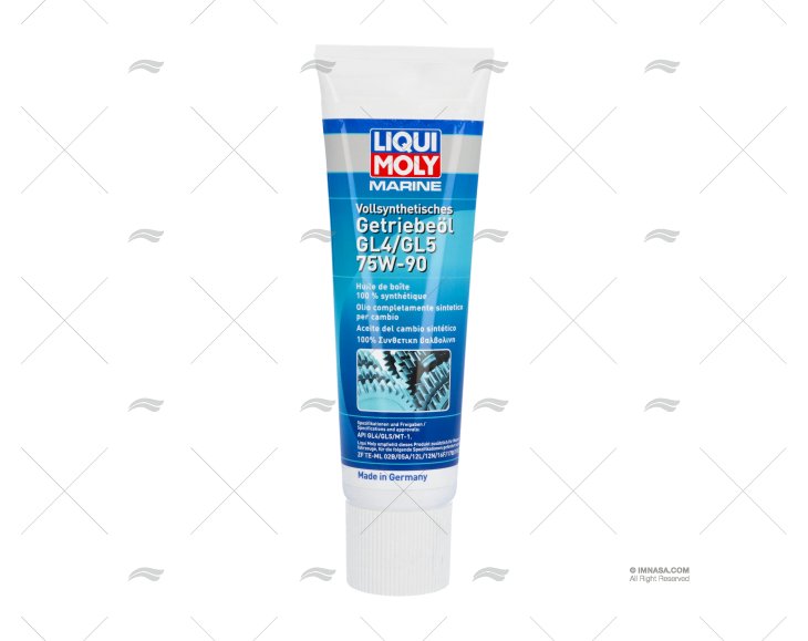 LUBRIFICANTE PER INGRANAGGI 100% SINT. 75W-90 250ml LIQUI MOLY