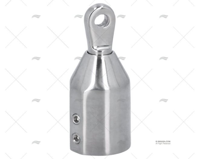 TERMINALE CAPOTTINA INOX 25mm