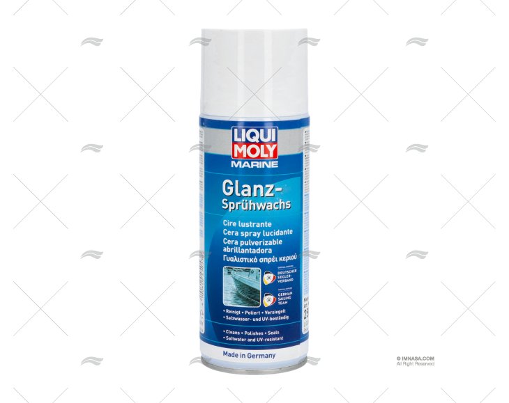 LIMPADOR ABRILHANTADOR CERA 400ml SPRAY LIQUI MOLY