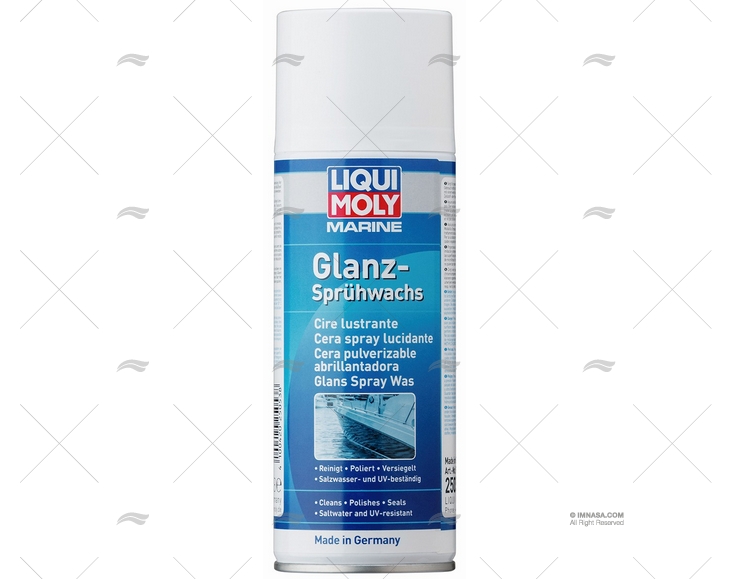 MARINE GLOSS SPRAY WAX 400ML LIQUI MOLY