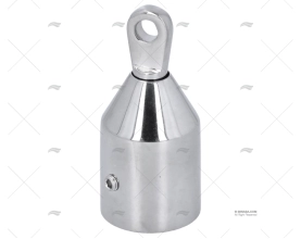TERMINALE CORRIMANI 30mm INOX