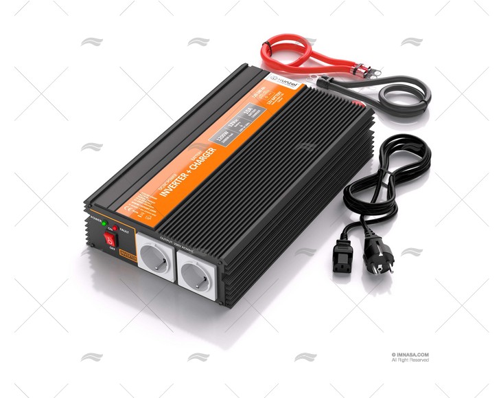 CARICABATTERIE 12V   5A INVERTER 1200W XUNZEL