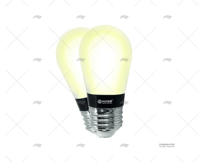 LAMPADINA E27  12/24V 1W LED 3K (2U) XUNZEL