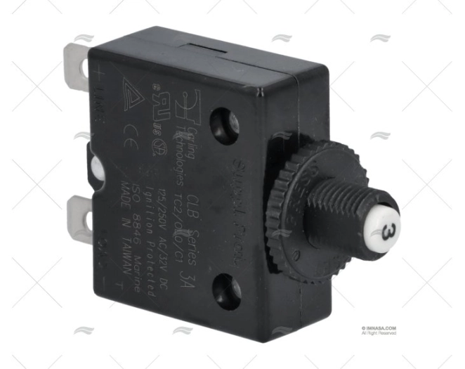 INTERRUTTORE MAGNETOTERMICO UL CSA 3A CARLINGSWITCH