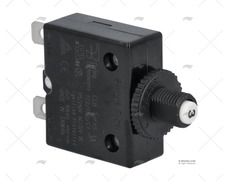 INTERRUTTORE MAGNETOTERMICO UL CSA 3A CARLINGSWITCH