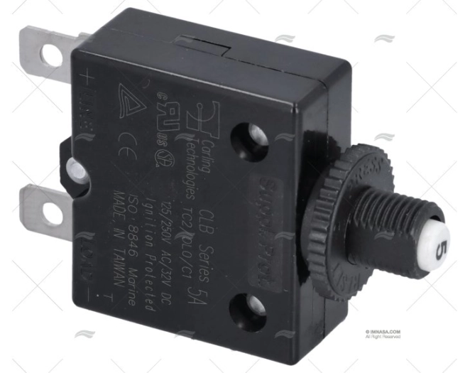 INTERRUTTORE MAGNETOTERMICO TERMICO UL CSA 5A CARLINGSWITCH