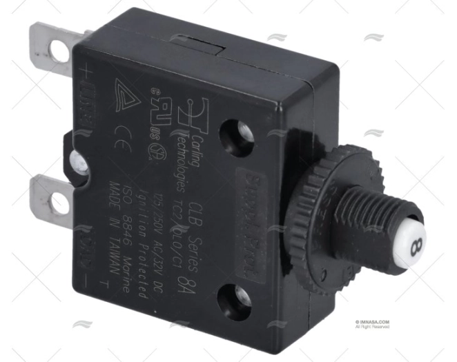 INTERRUTTORE MAGNETOTERMICO UL CSA 8A CARLINGSWITCH