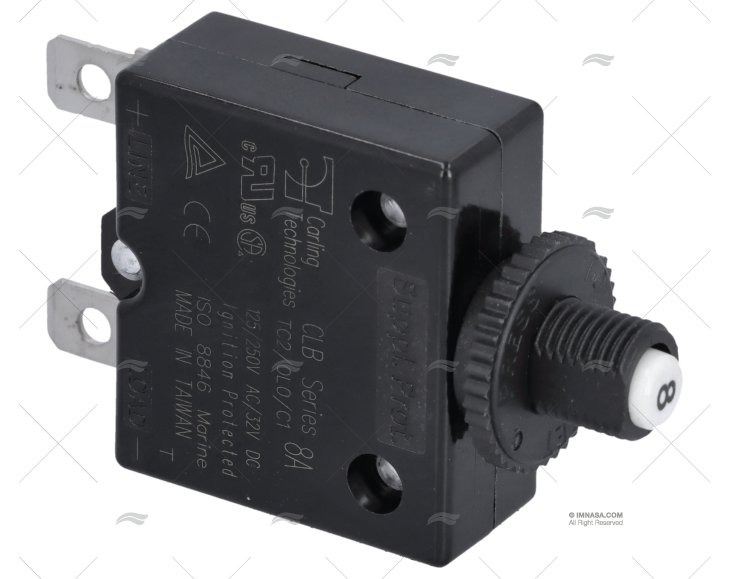 INTERRUTTORE MAGNETOTERMICO UL CSA 8A CARLINGSWITCH