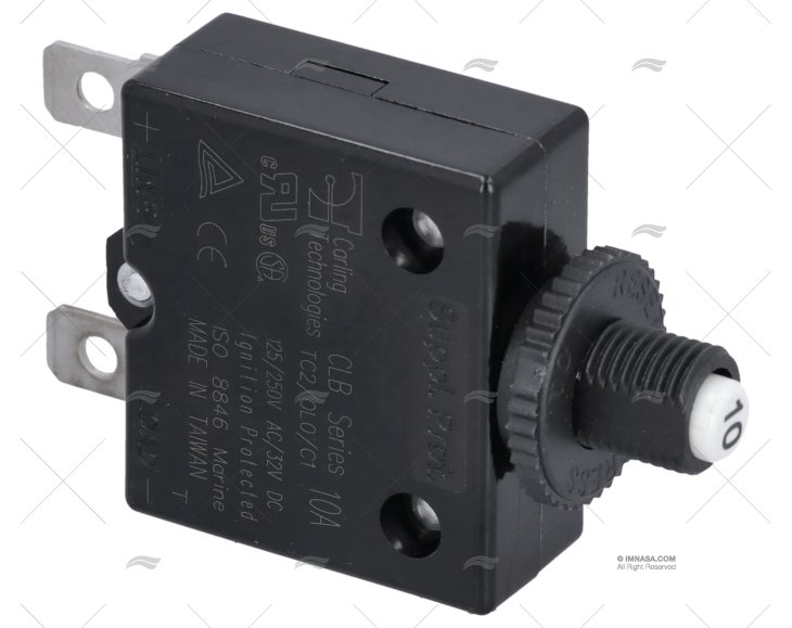 INTERRUTTORE MAGNETOTERMICO TERMICO UL CSA 10A CARLINGSWITCH