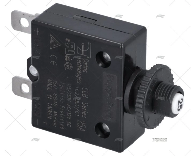 INTERRUTTORE MAGNETOTERMICO UL CSA 25A CARLINGSWITCH