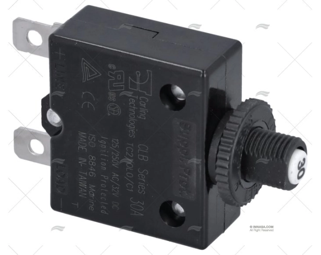 INTERRUTTORE MAGNETOTERMICO TERMICO UL CSA 30A CARLINGSWITCH