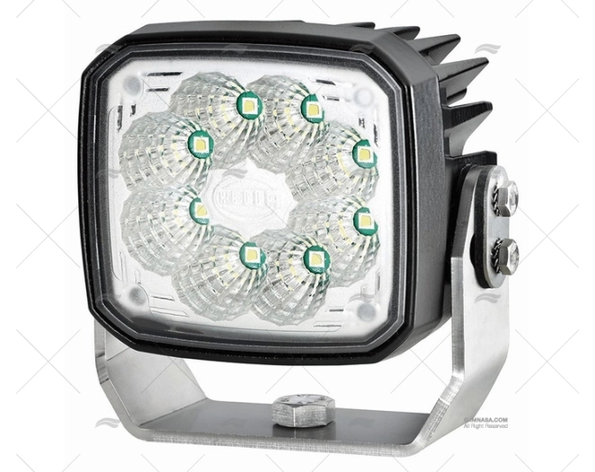 PROJETOR LED MULTIVOLT FEIXE LARGO HELLA MARINE