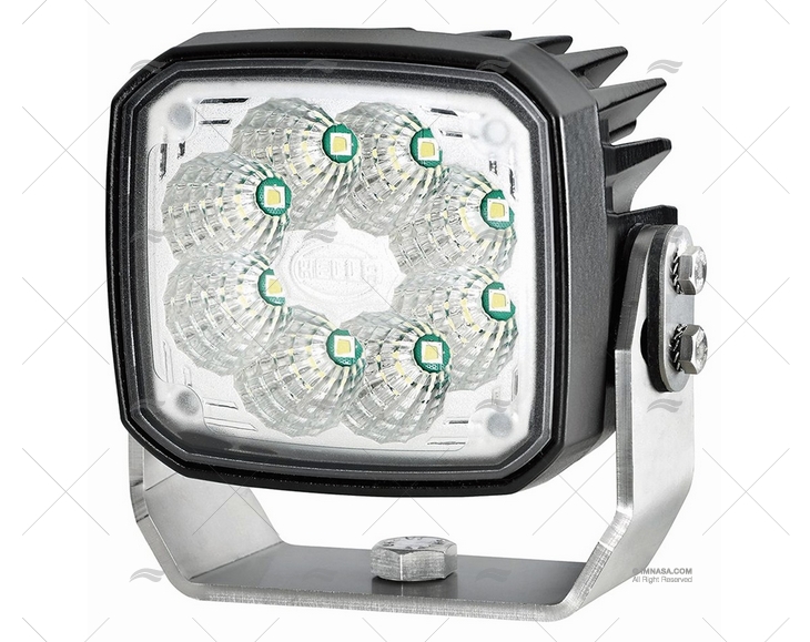PROIETTORE LED MULTIVOLT A FASCIO AMPIO HELLA MARINE