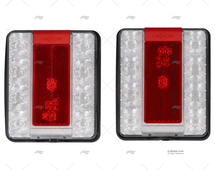 KIT LUZ LED REBOQUE HELLA MARINE