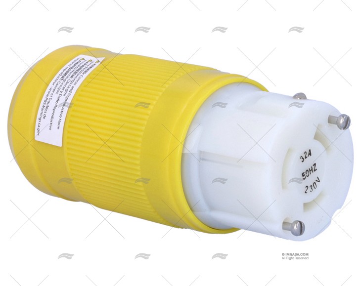 FICHA MARINCO 32A 2 POLOS 3TRAVAS INT