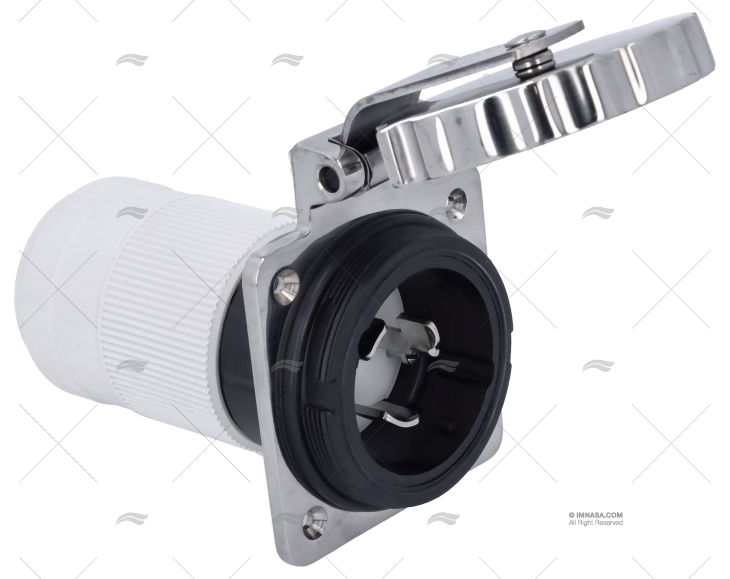 BASE ELEC POPA MARINCO 64A INOX 3P INT S