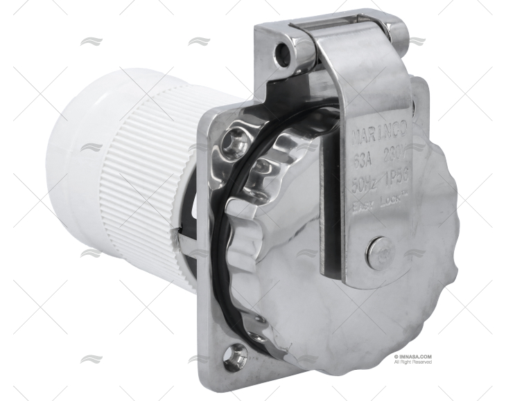 BASE ELEC POPA MARINCO 64A INOX 3P INT S