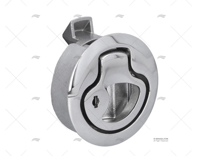 CIERRE TIRADOR SOUTHCO INOX CON LLAVE 2"