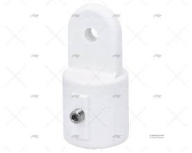 TERMINALE FISSAGGIO ARCO TENDALINO 22mm PVC