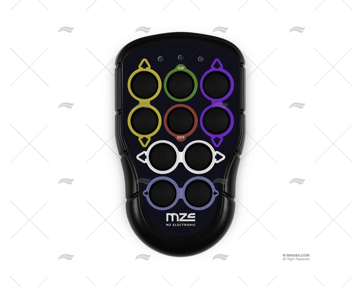 RÁDIOCOMANDO 8CH. MZ 1 COMANDO STORM-8 MZ ELECTRONICS