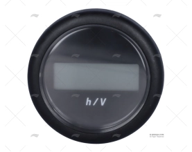 VOLTIMETRO CTA. H VDO 8-24V 52mm PRETO R