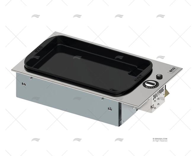 PLAAT KOMBUIS GAS INOX MOD.TRIBU ENO