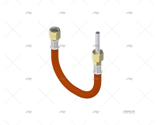 600mm MARINE HOSE WITH8mm STRAIGHT PIPE ENO