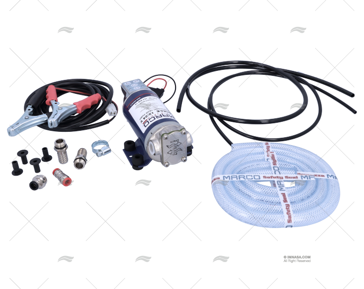 KIT POMPA DI TRAVASO ELETTRICA UP8-RE 12/24V CORNICE