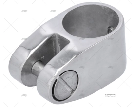 ABRAÇADEIRA CAPOTA 25mm INOX