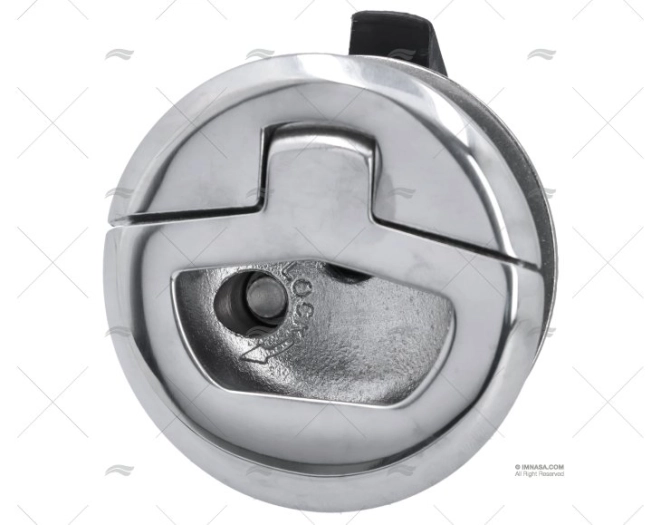 FECHO DE ESCOTILHA COM CHAVE INOX MARINE TOWN