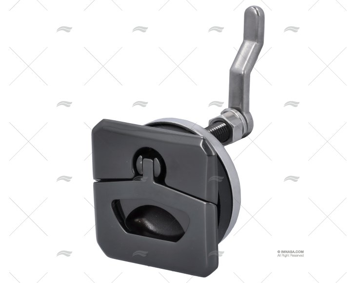 CHIUSURA S/CHIAVE 51 INOX 316 NERO LUCIDO MARINE TOWN