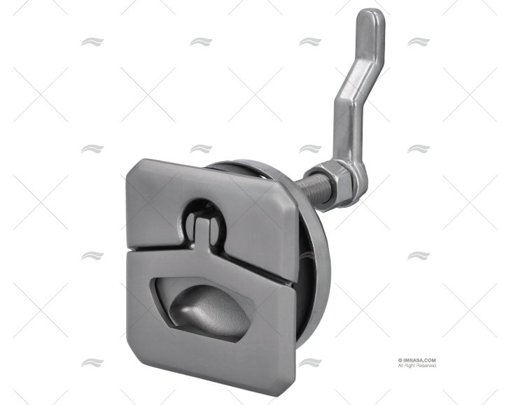 LOQUET A COMP. S/CLE 51mm SS 316 ARGENT MARINE TOWN