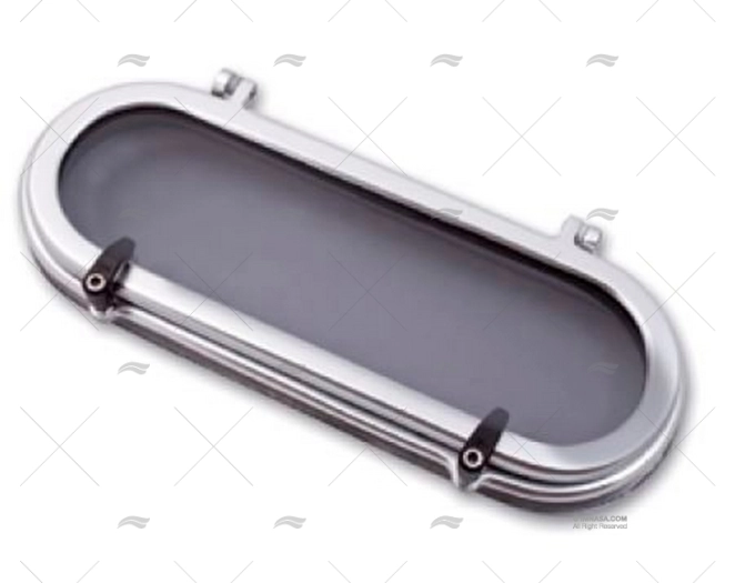 ALUMINIUM PORTLIGHT 390x185mm FORESTI SUARDI