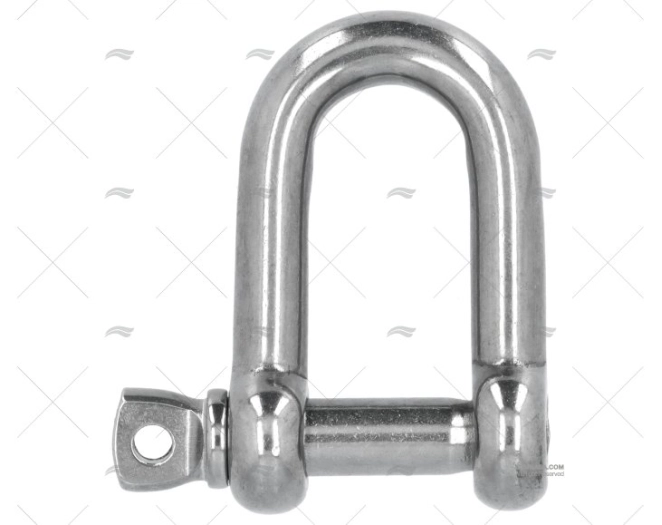 MANILHA RETA INOX 12mm