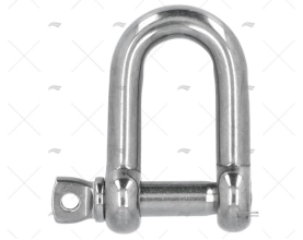 MANILHA RETA INOX 12mm