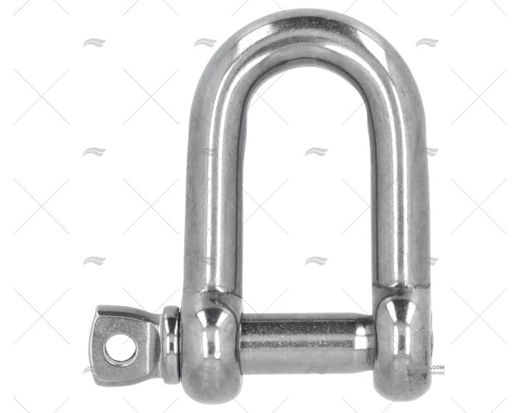 SHACKLE 'D' 12mm S.S.