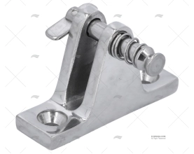 SUPORTE CAPOTA PLANA INOX PINO