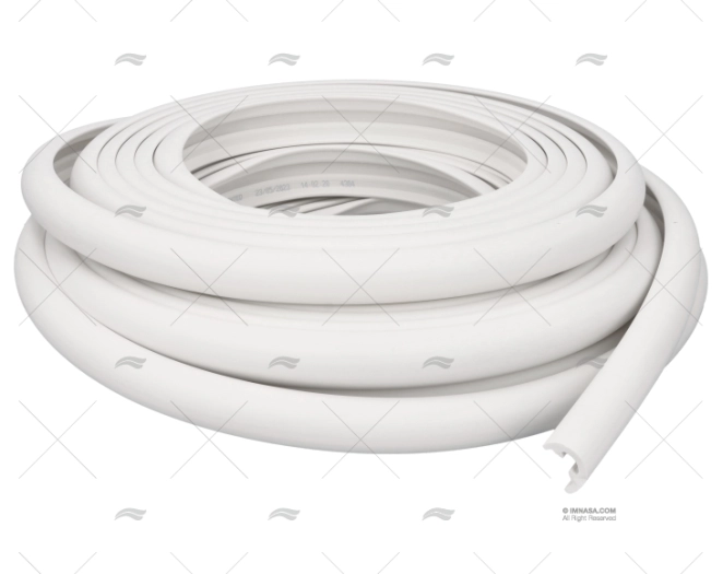 PROFILO PVC RADIALE R 30 BIANCO 24m TESSILMARE